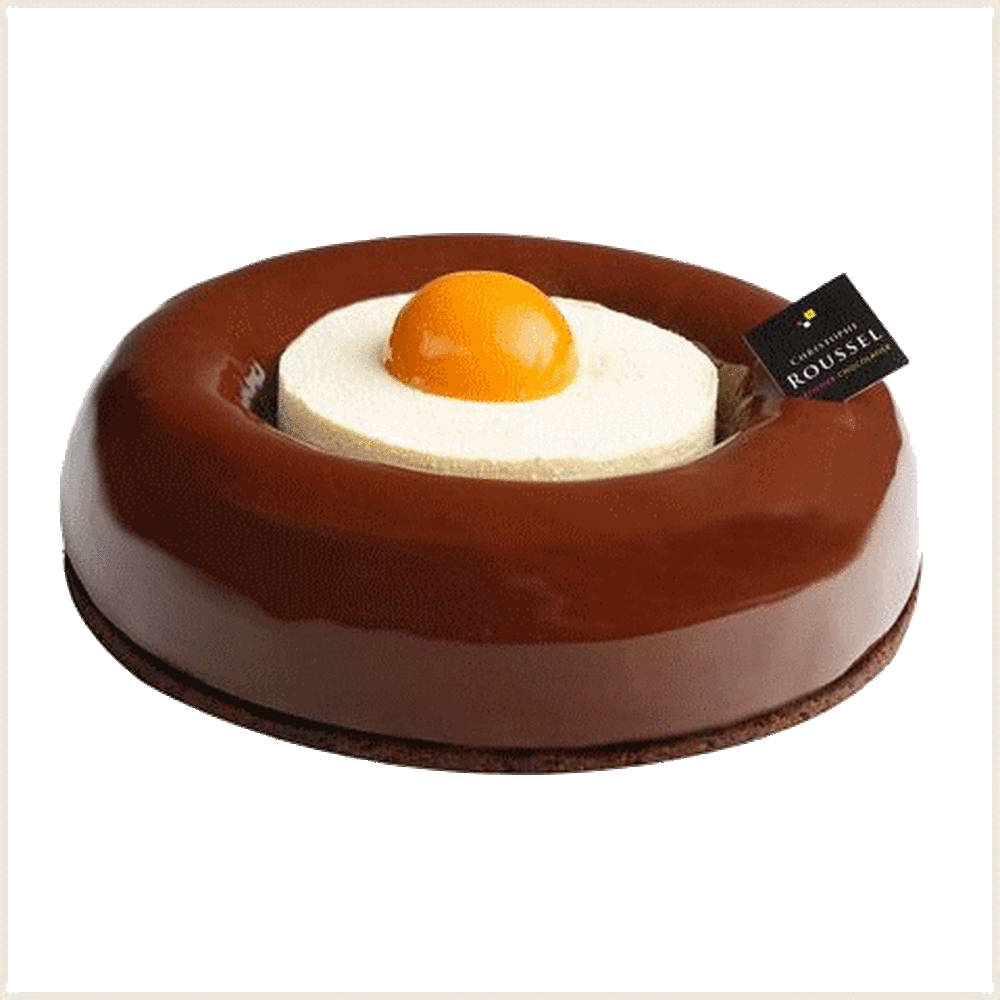 Un gâteau en trompel"oeil.