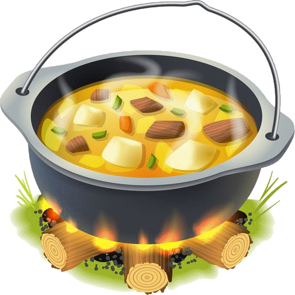 cliparts transparents de soupes potages
