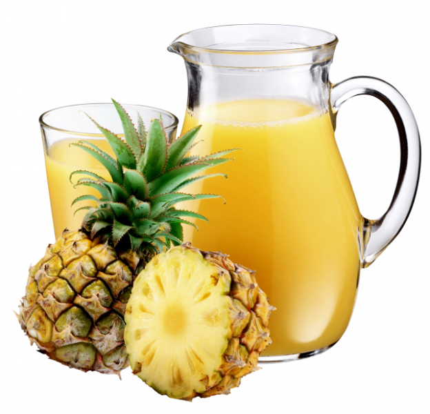 Un Savoureux Jus D Ananas