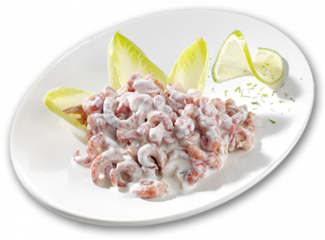 Salade De Crevettes Grises Mayonnaise