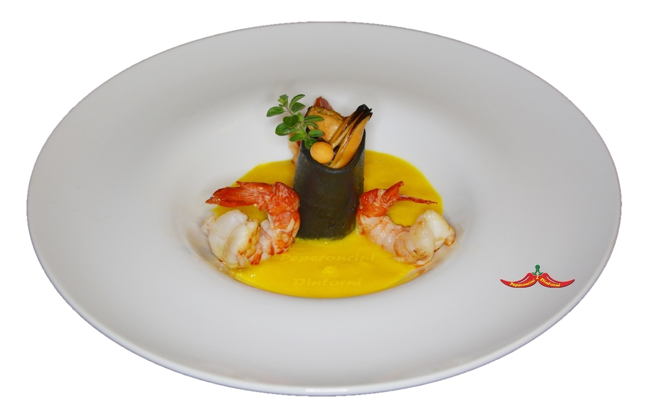 Maquis d'écrevisses sauce américaine.