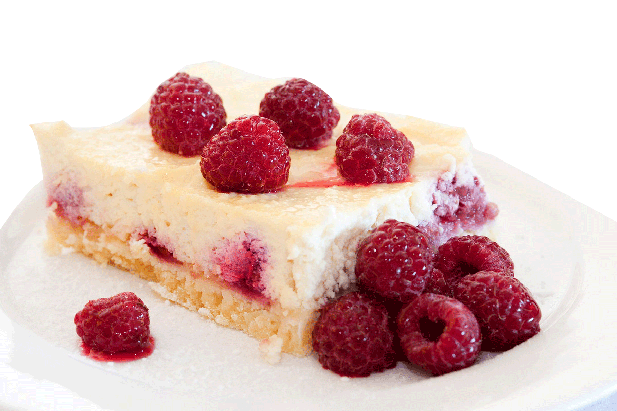 Cheesecake Aux Framboises.